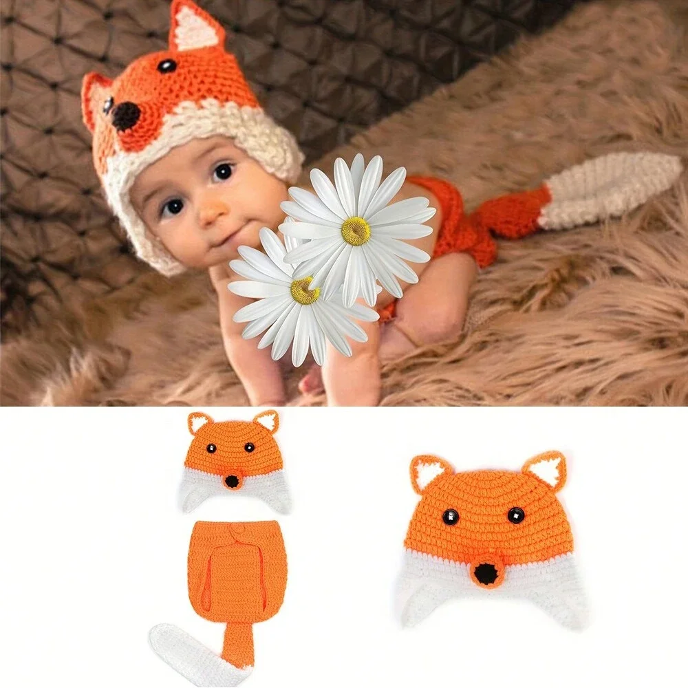 Baby Clothing Crochet - Animal Style Newborn Baby Crochet Knitted