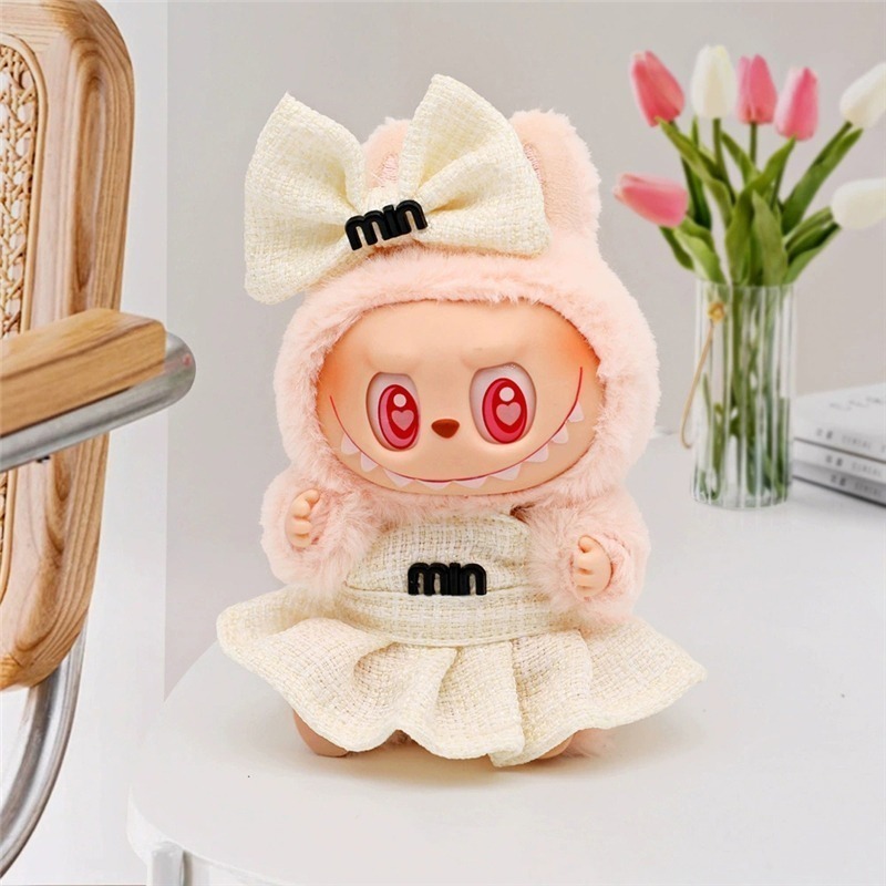 15 17cm For Labubu Doll Korean - Baby Clothing Bag review and price