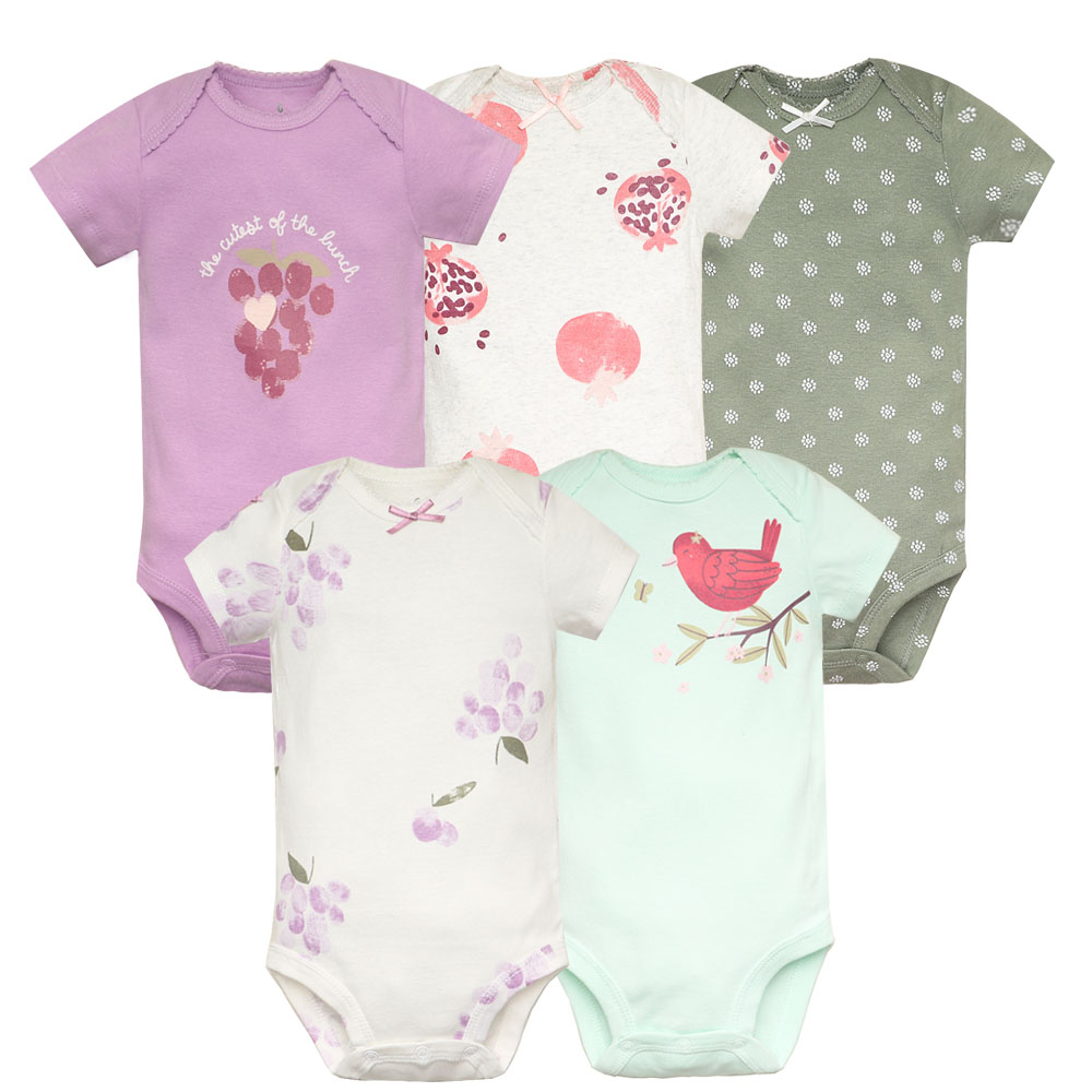 5pcs/lot Baby Bodysuit Fashion - Baby Clothing Crochet review and price