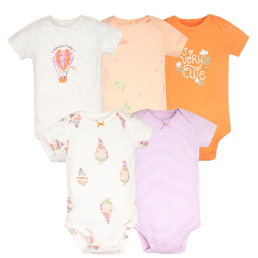 5pcs/lot Baby Bodysuit Fashion - Baby Clothing Crochet review and price
