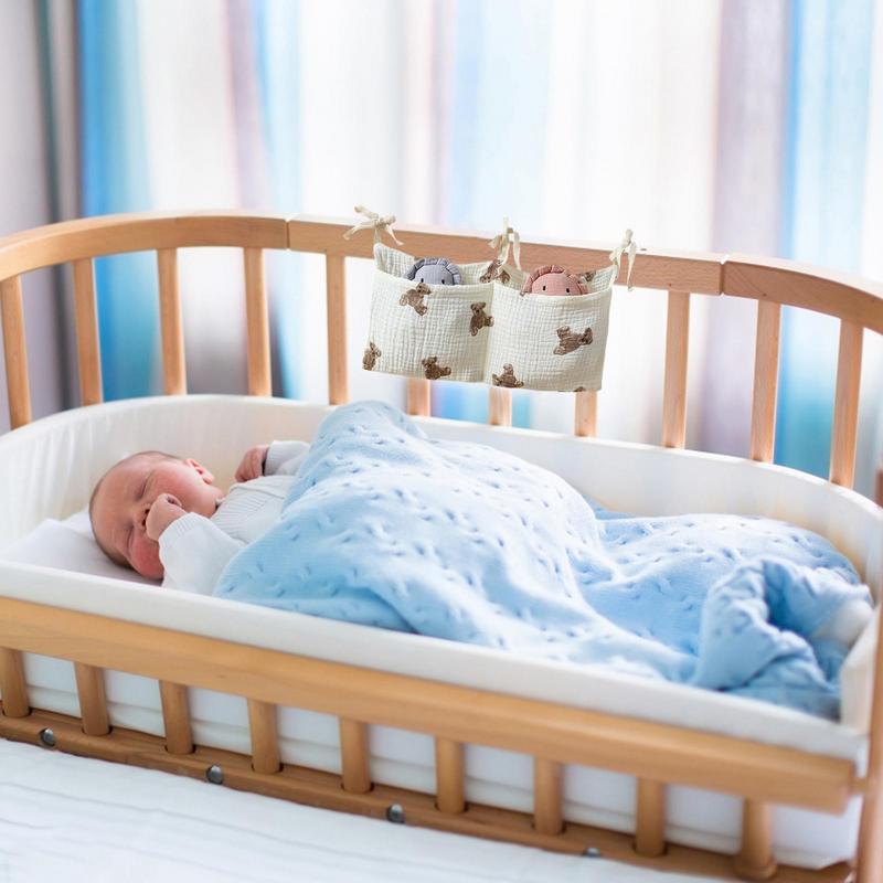 Baby Crib Organizer Cot Caddy  - Baby Clothing Bag review and price