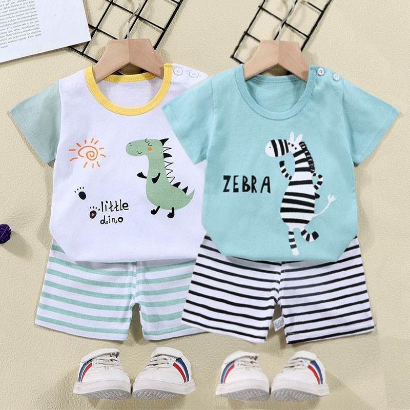 Cotton Tees+Shorts 2-piece Tra - Baby Clothing Essentials review and price