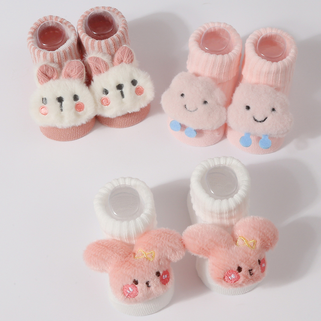 3Pairs/set Baby Socks Girls Bo - Baby Clothing Crochet review and price