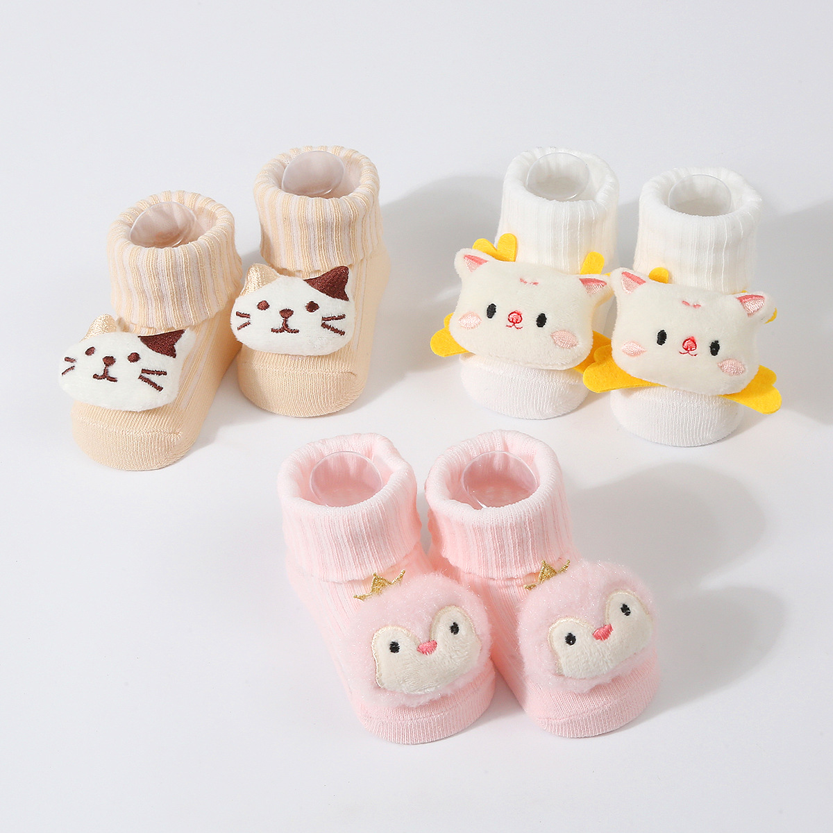 3Pairs/set Baby Socks Girls Bo - Baby Clothing Crochet review and price