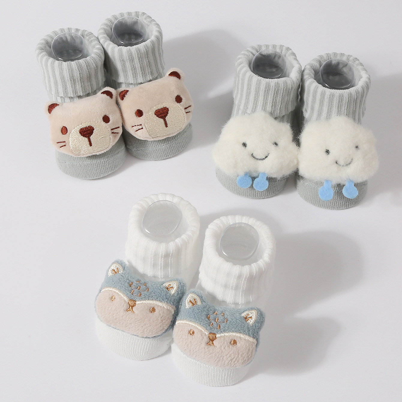 3Pairs/set Baby Socks Girls Bo - Baby Clothing Crochet review and price