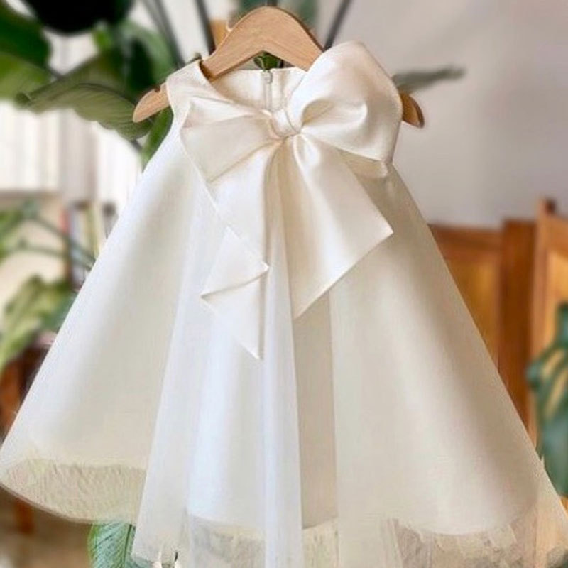 Summer Big Bow Baby Girl Dress - Baby Clothing Essentials review and price