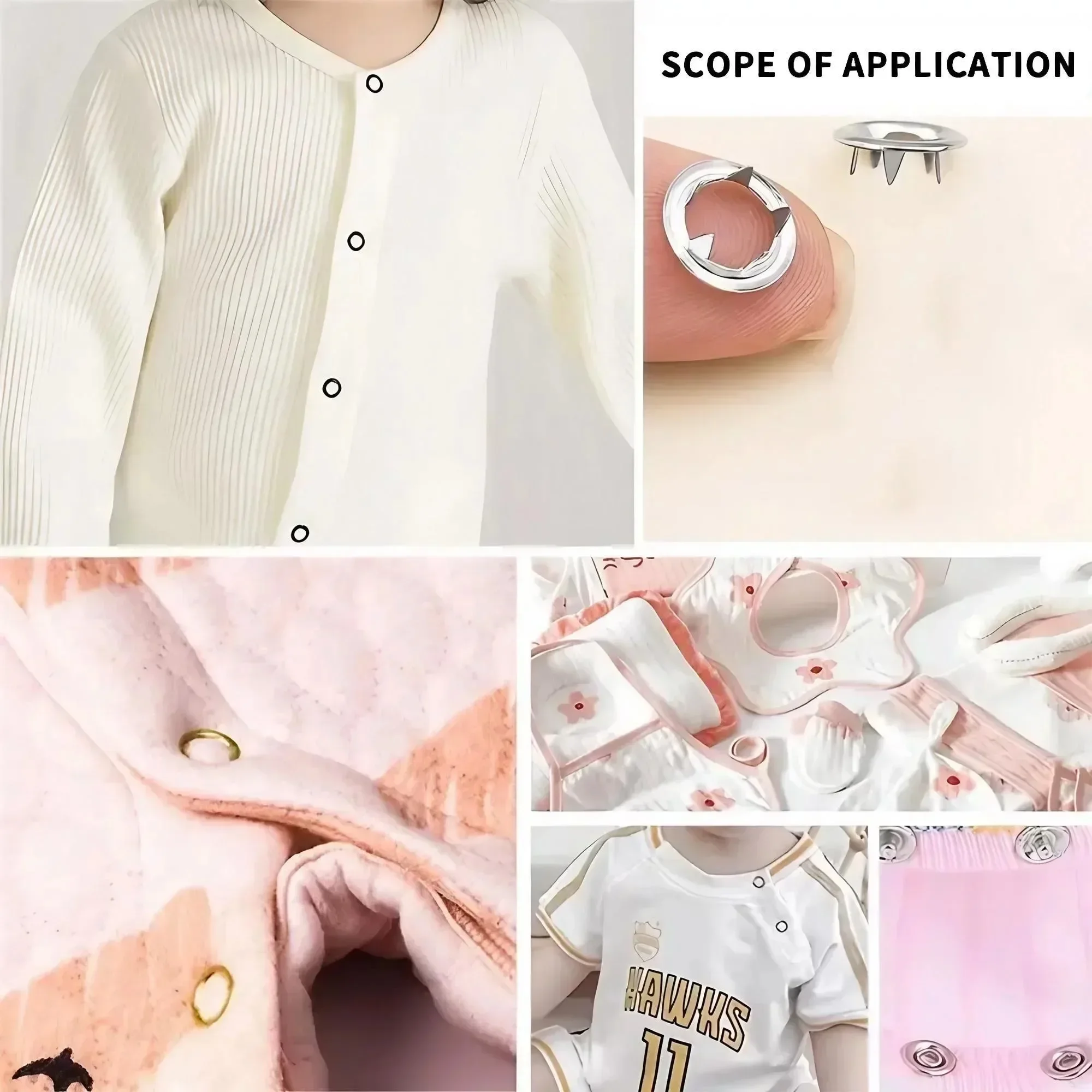 1 Set 201 Pcs Hand Pressed No  - Baby Clothing Sewing review and price