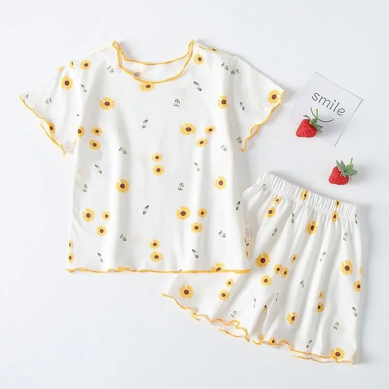 Girls Summer Pajama Set Strawb - Baby Sleep Suit review and price