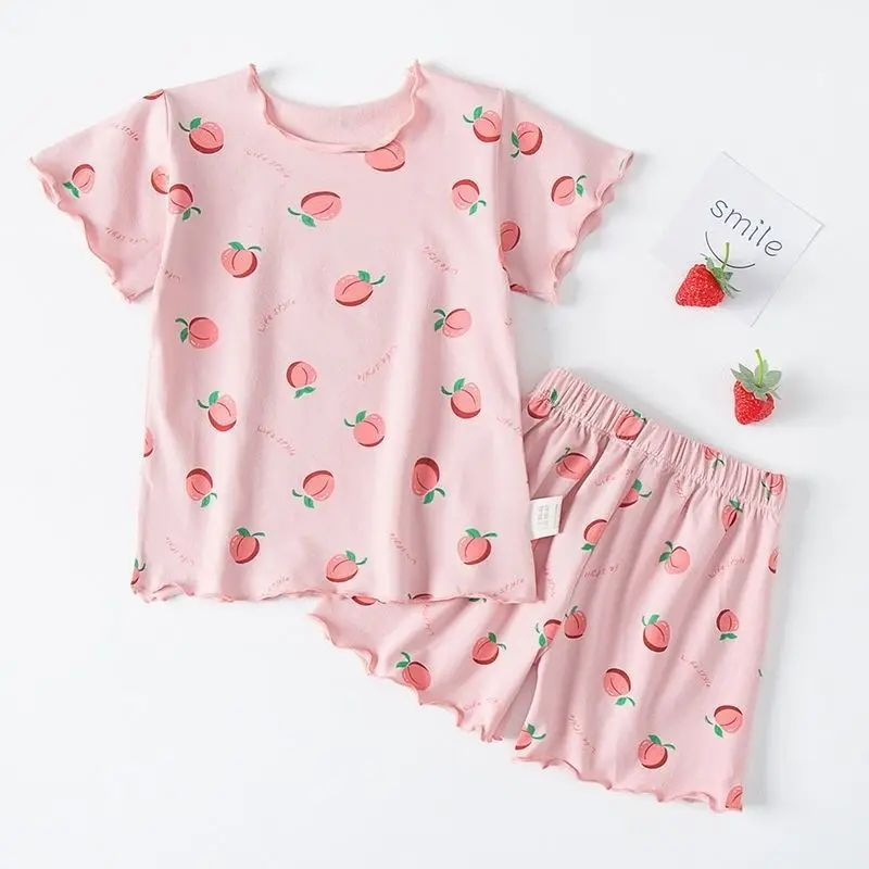 Girls Summer Pajama Set Strawb - Baby Sleep Suit review and price
