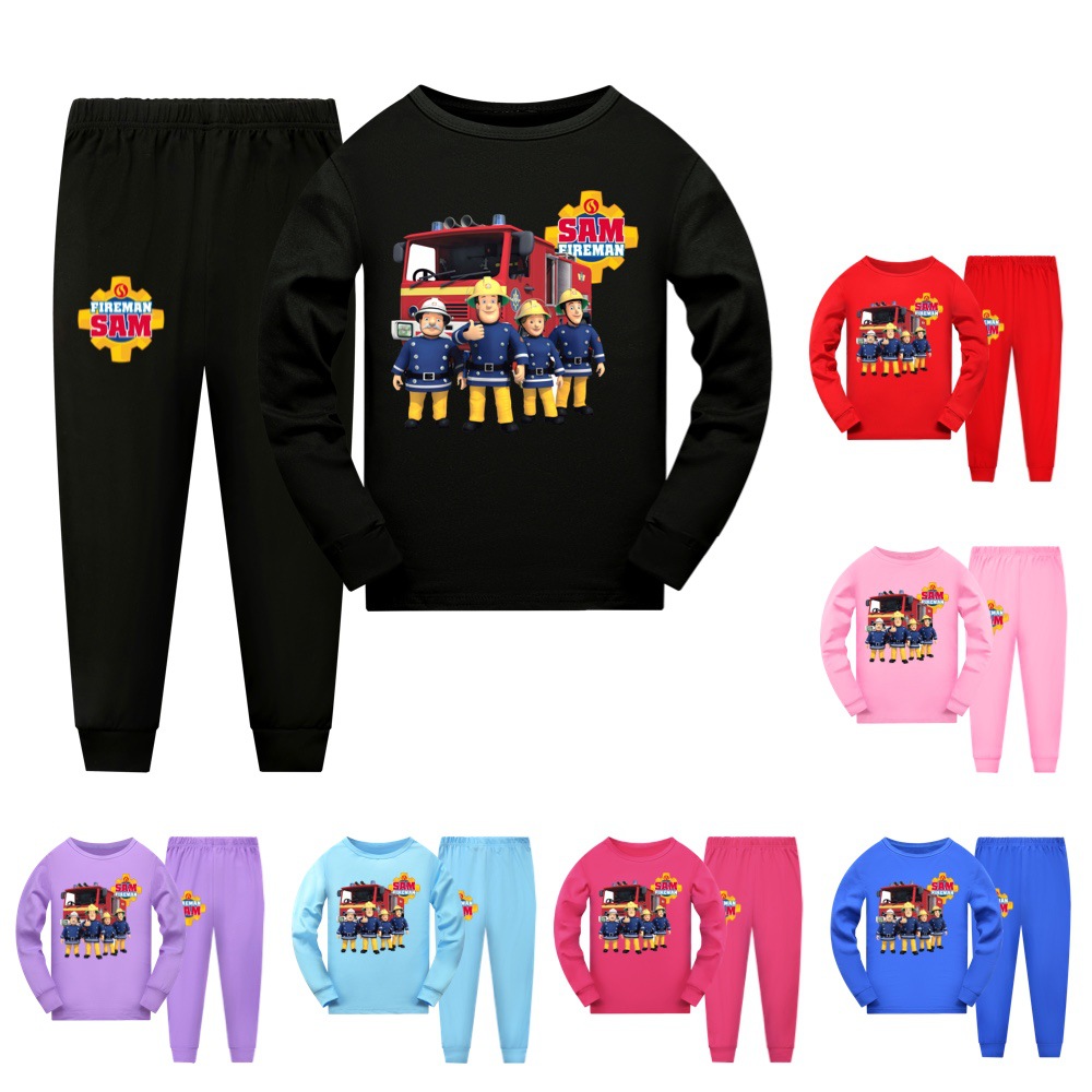 Anime Fireman Sam Clothes Kids - Baby Sleep Suit review and price