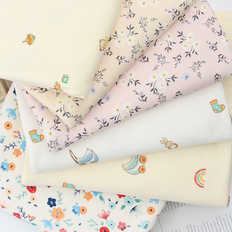 Thick Elastic Pure Cotton Prin - Baby Clothing Sewing review and price